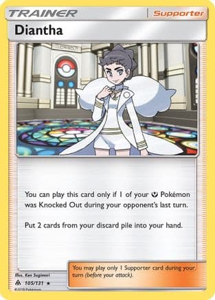 Diantha 105/131 - SM  Forbidden Light Reverse Holofoil