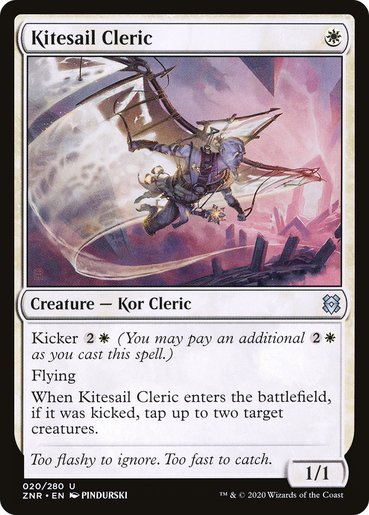 Kitesail Cleric [Zendikar Rising] Foil