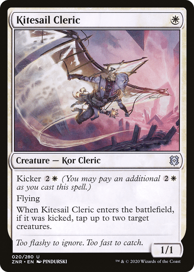 Kitesail Cleric [Zendikar Rising] Foil