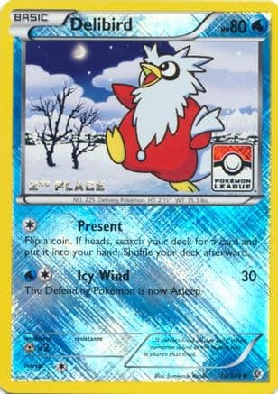 Delibird (Pokemon League) [2nd Place] 38/149 - League & Championship Cards Reverse Holofoil