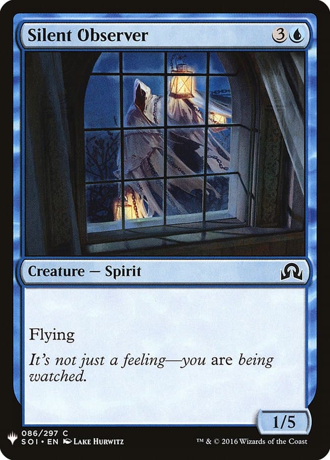 Silent Observer |  (SOI-86) [The List]