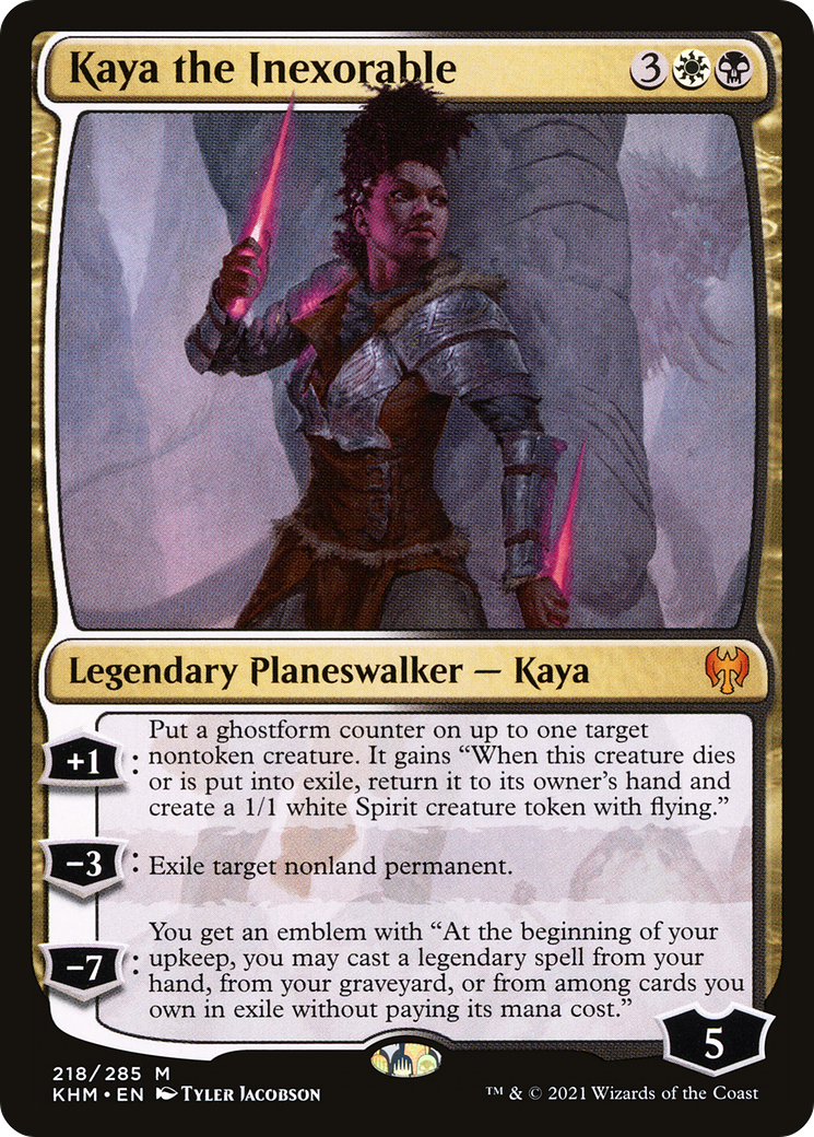 Kaya the Inexorable [Kaldheim] Foil