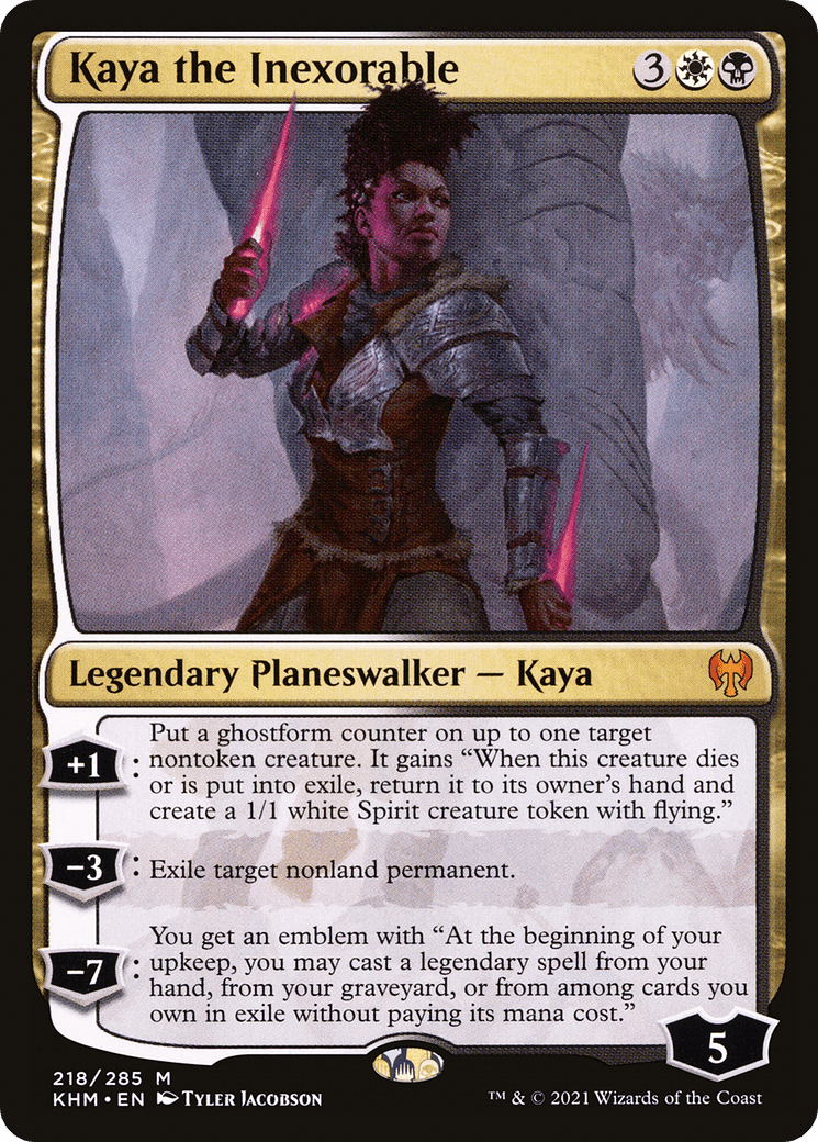 Kaya the Inexorable [Kaldheim] Foil