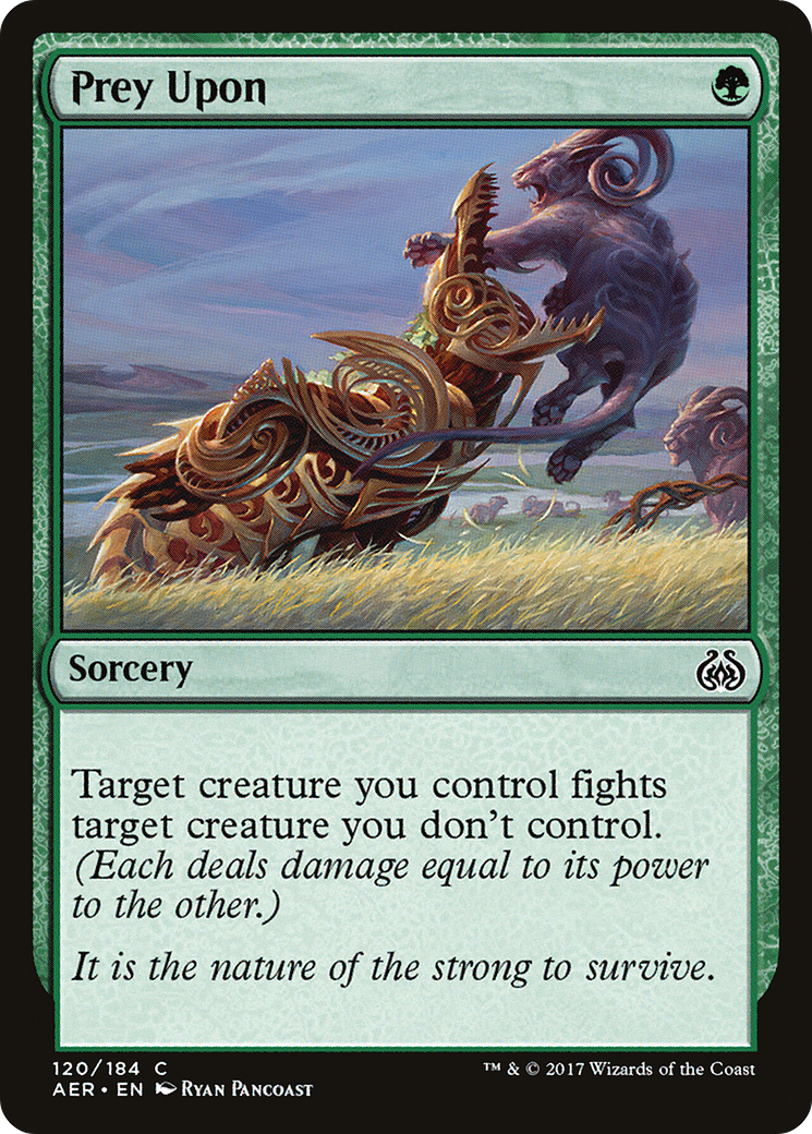 Prey Upon [Aether Revolt] Foil