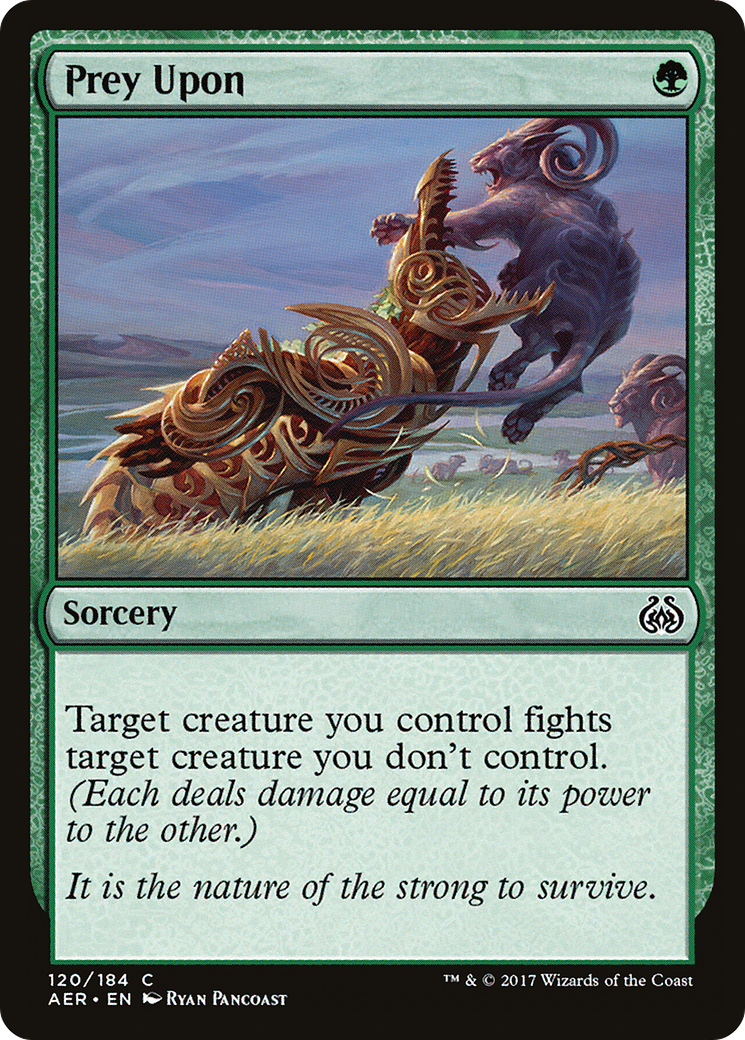 Prey Upon [Aether Revolt] Foil