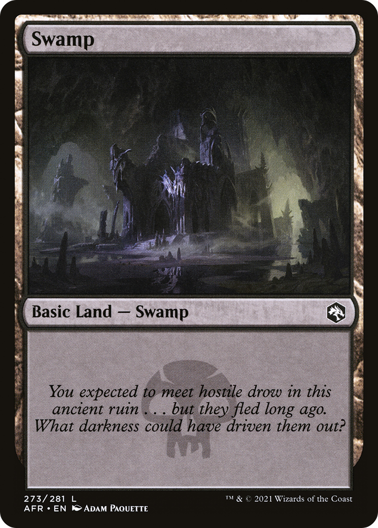 Swamp (273) [Dungeons & Dragons: Adventures in the Forgotten Realms] Foil