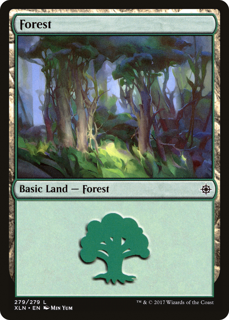 Forest (279) [Ixalan] Foil