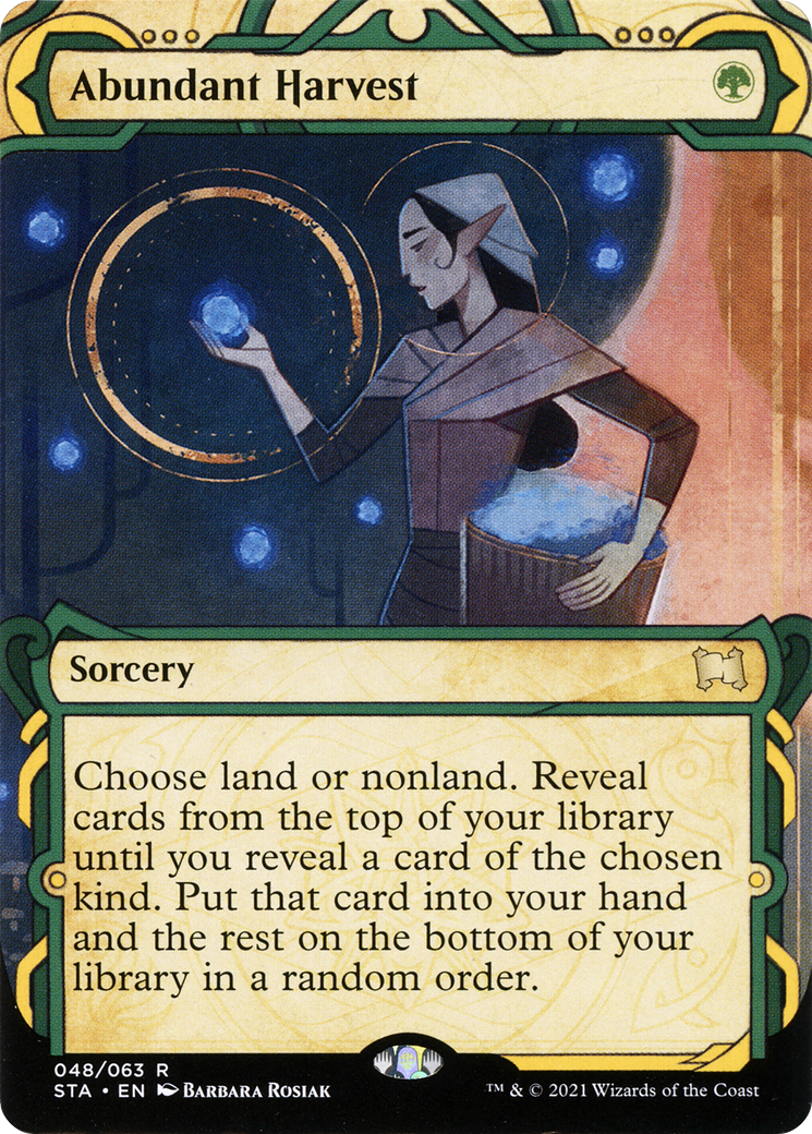 Abundant Harvest [Strixhaven: School of Mages Mystical Archive] Foil