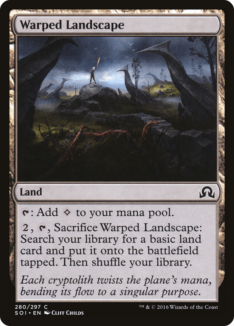 Warped Landscape [Shadows over Innistrad] Foil