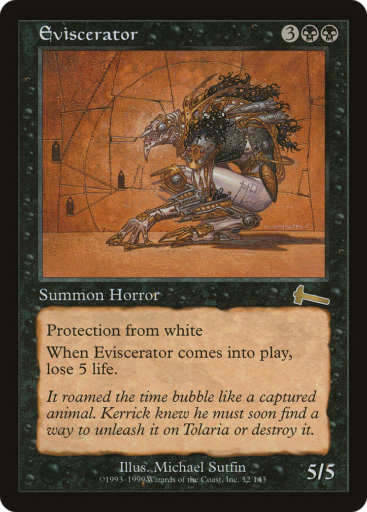 Eviscerator [Urza's Legacy] Foil