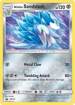 Alolan Sandslash SM127 SM127/248 - SM Promos Holofoil