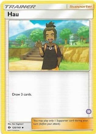 Hau  (Alolan Sandslash Half-Deck) 120- SM Trainer Kit Alolan Sandslash & Alolan Ninetales