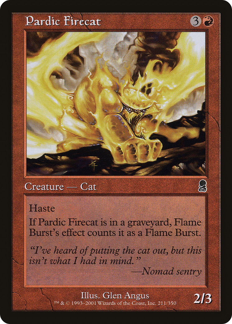 Pardic Firecat [Odyssey] Foil