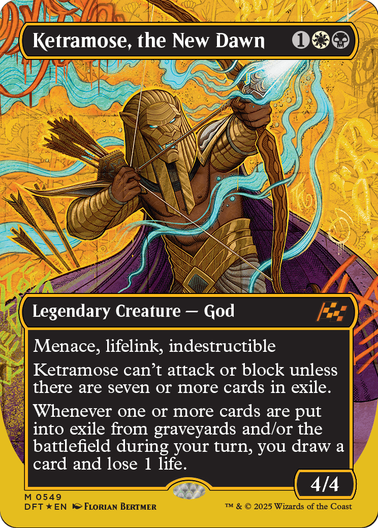 Ketramose, the New Dawn |  Foil (549) [Aetherdrift]
