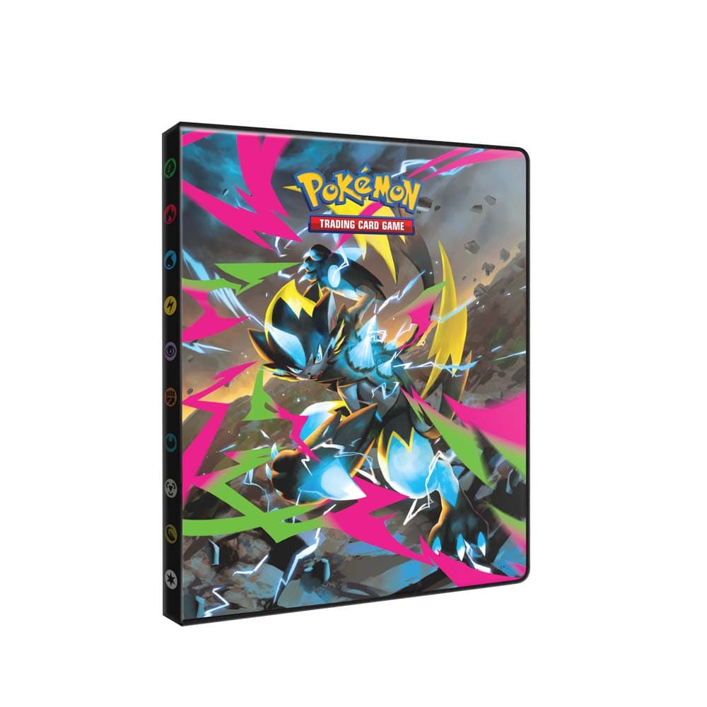 Ultra PRO | Pokemon | 4-Pocket Portfolio | Mega Evolutions 5 Pitch Black