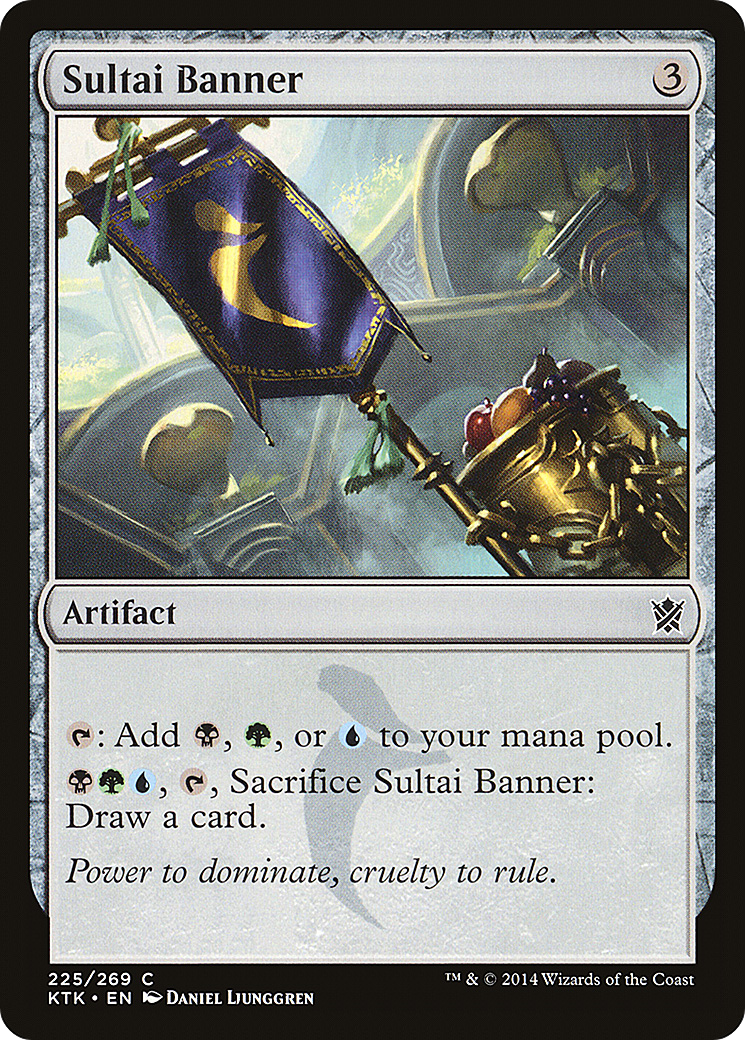 Sultai Banner [Khans of Tarkir] Foil