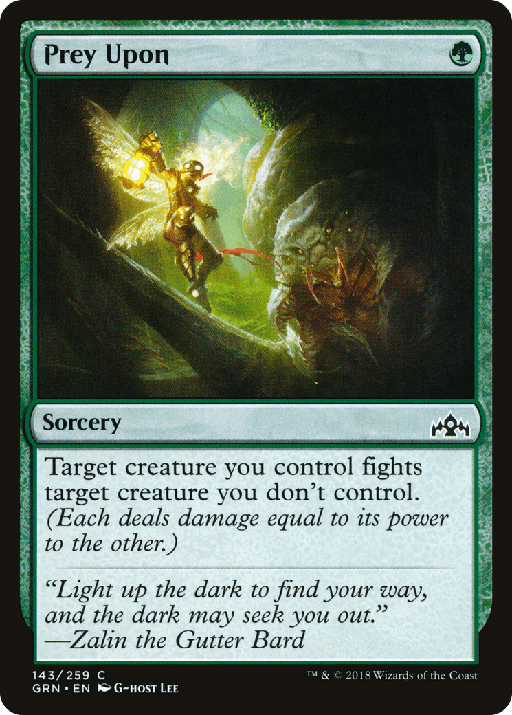 Prey Upon [Guilds of Ravnica] Foil
