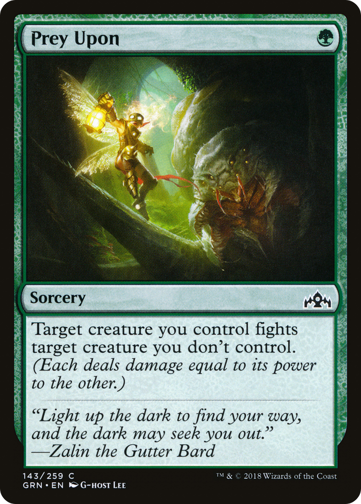 Prey Upon [Guilds of Ravnica] Foil