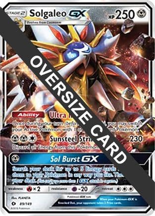 Solgaleo GX - 89/149/149  - Holofoil Jumbo Cards - Promo