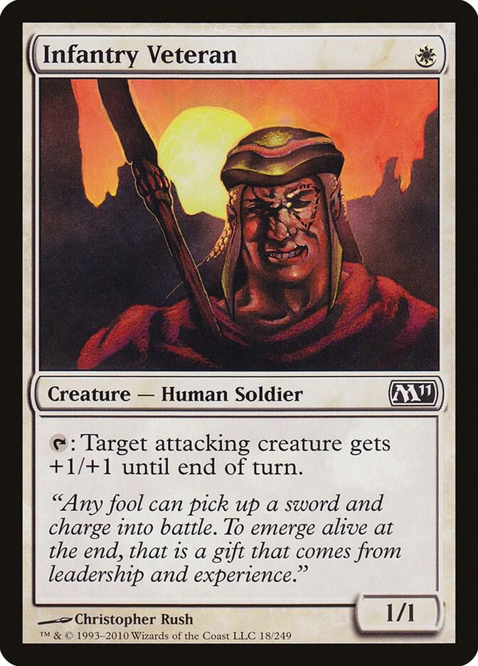 Infantry Veteran 18/249 (Magic 2011 (M11)) 