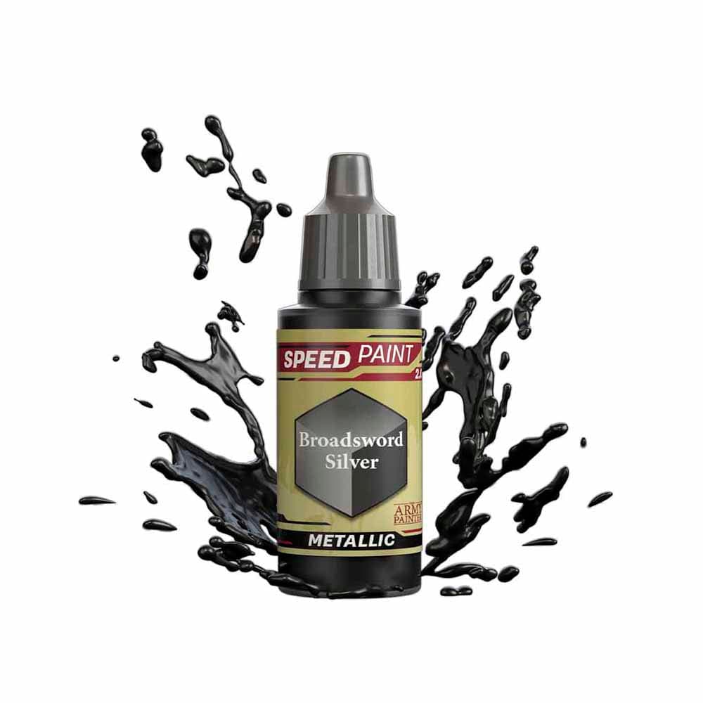 The Army Painter | Speed Paint 2.0 | Broadsword Silver 18ml