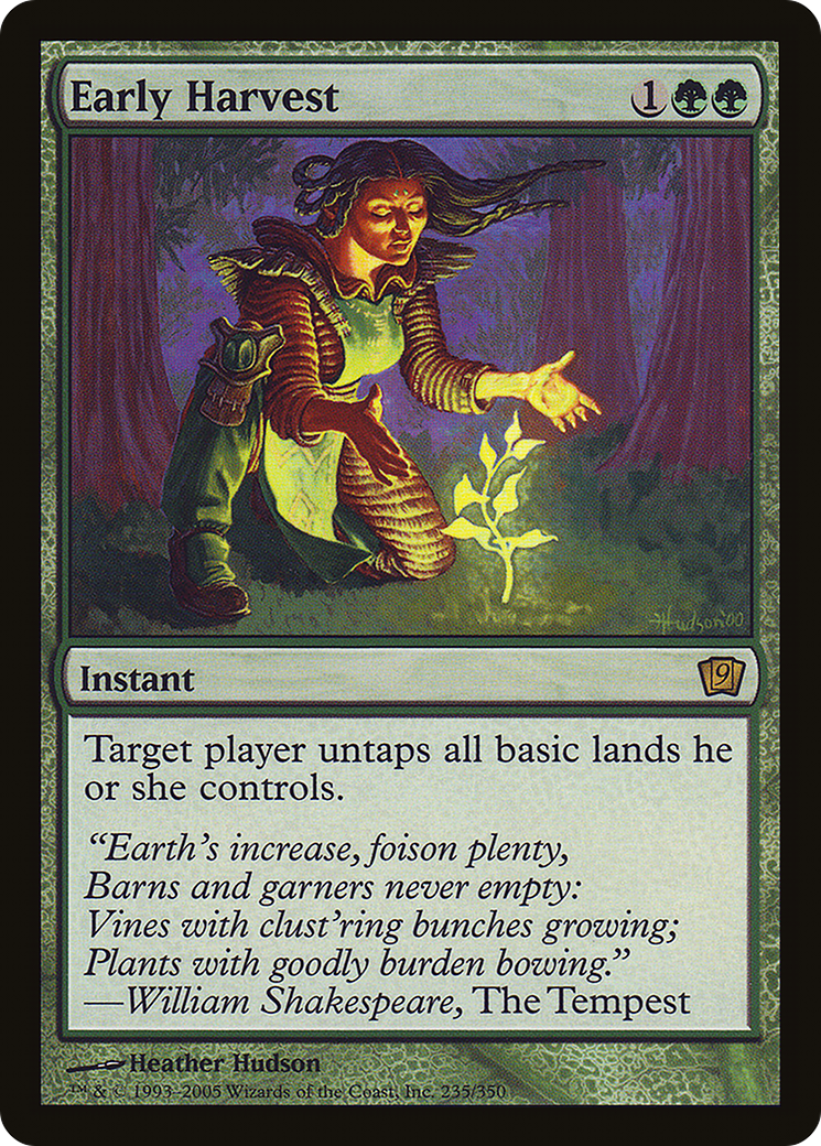 Early Harvest [Ninth Edition] Foil