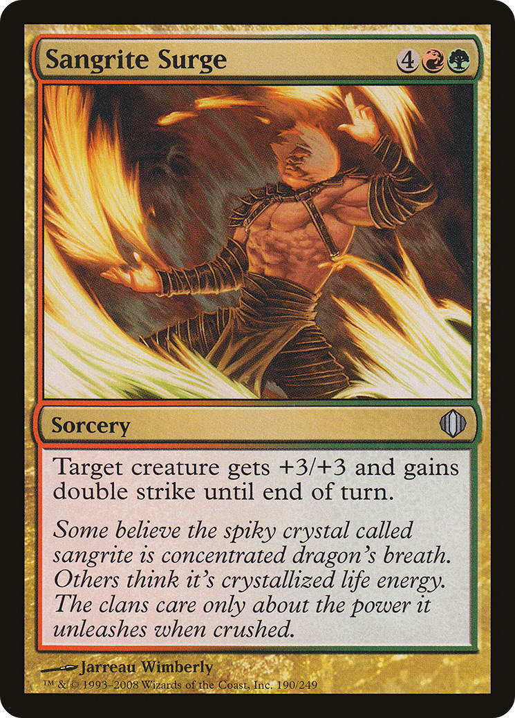 Sangrite Surge [Shards of Alara] Foil