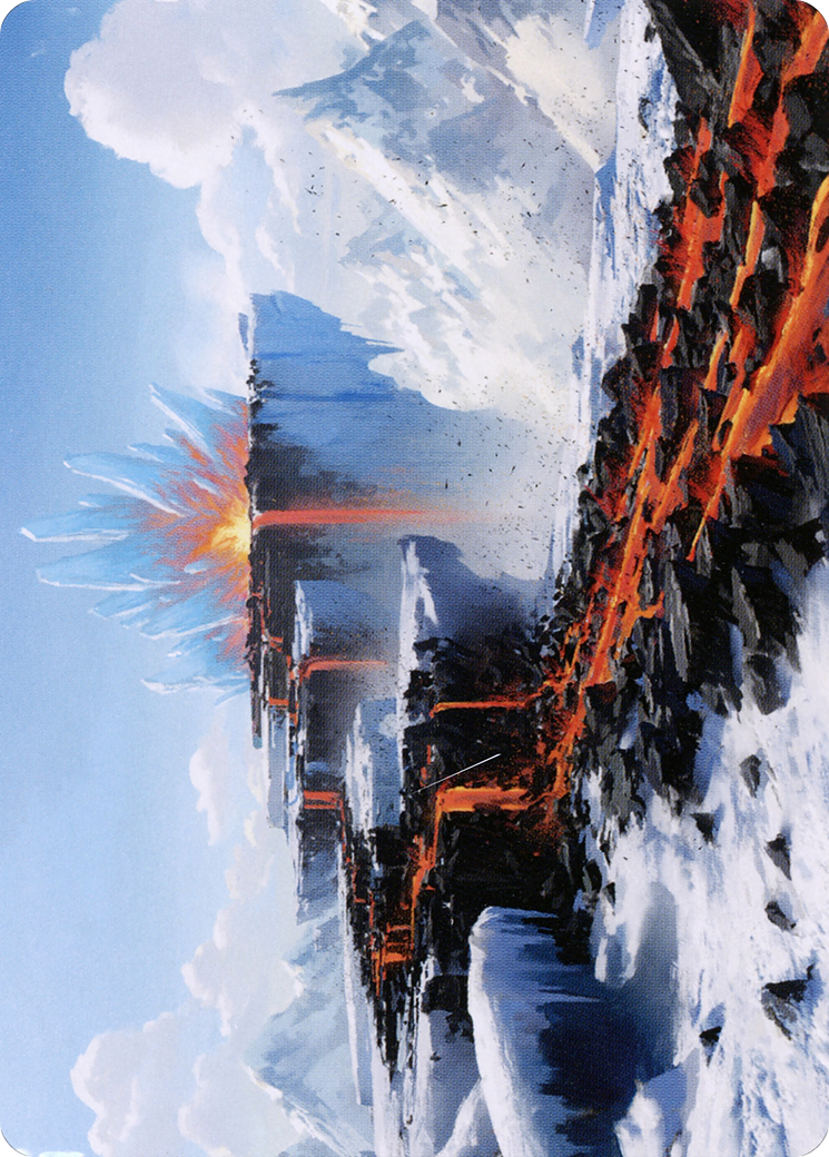 Surtland Frostpyre // Surtland Frostpyre (AKHM-075) - Kaldheim Art Series (Borderless)
