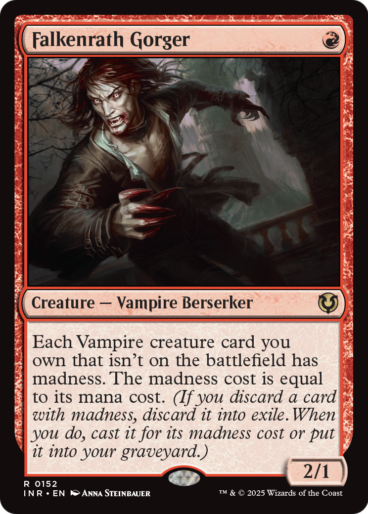 Falkenrath Gorger (-152) [Innistrad Remastered]  Foil