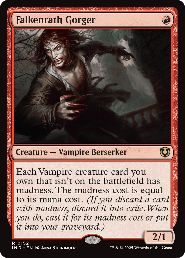 Falkenrath Gorger (-152) [Innistrad Remastered]  Foil