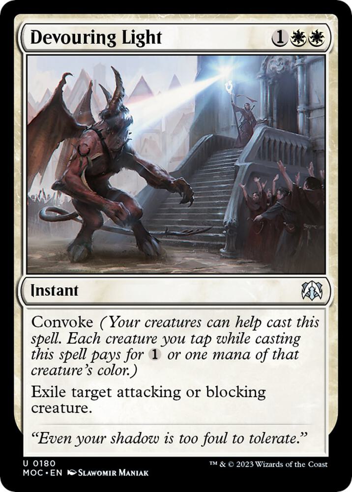 Devouring Light 180/444 (Commander: March of the Machine) 
