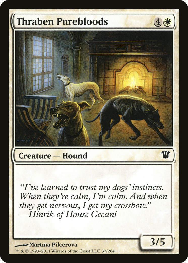 Thraben Purebloods [Innistrad] Foil