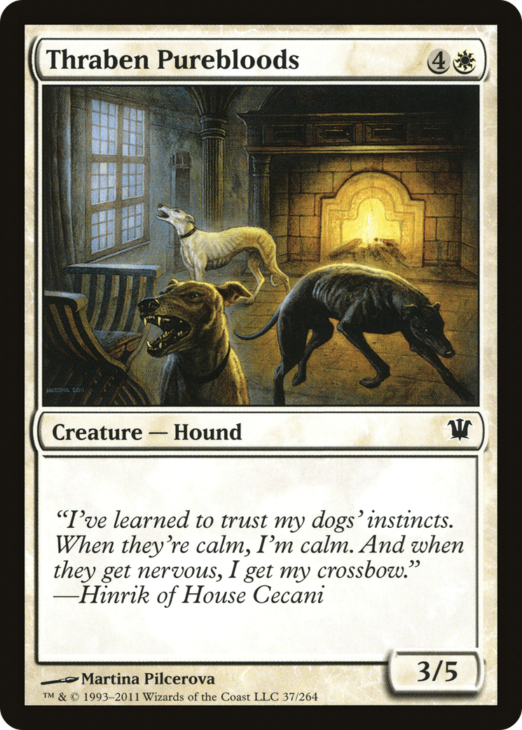Thraben Purebloods [Innistrad] Foil