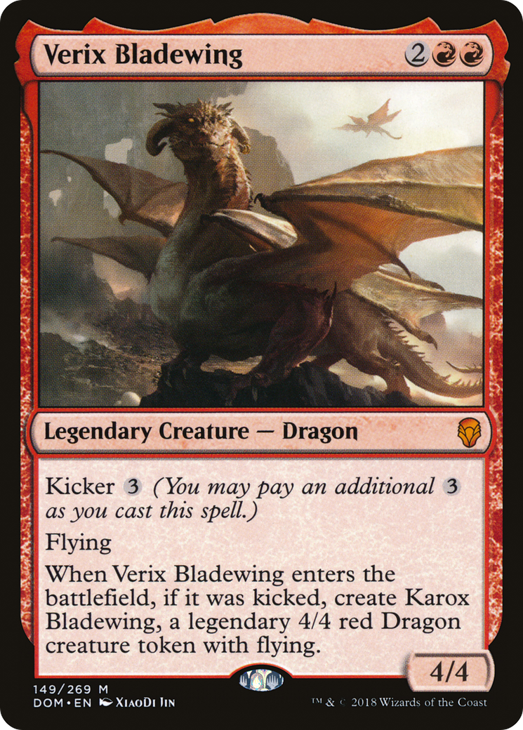 Verix Bladewing [Dominaria] Foil