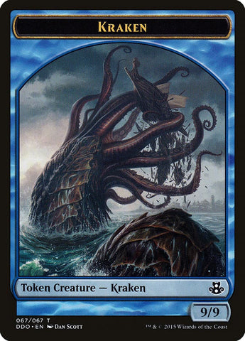 Kraken Token [Duel Decks: Elspeth vs. Kiora]