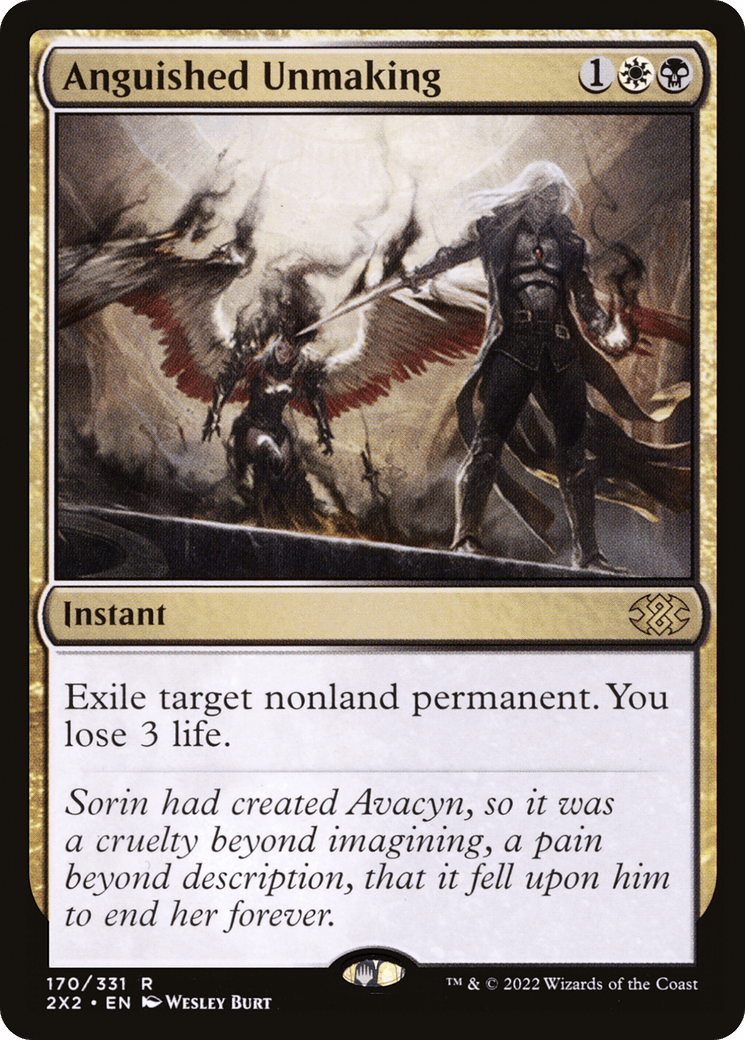 Anguished Unmaking [Double Masters 2022] Foil