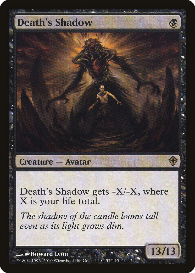 Death's Shadow [Worldwake] Foil