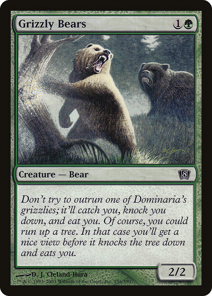 Grizzly Bears [Eighth Edition] Foil