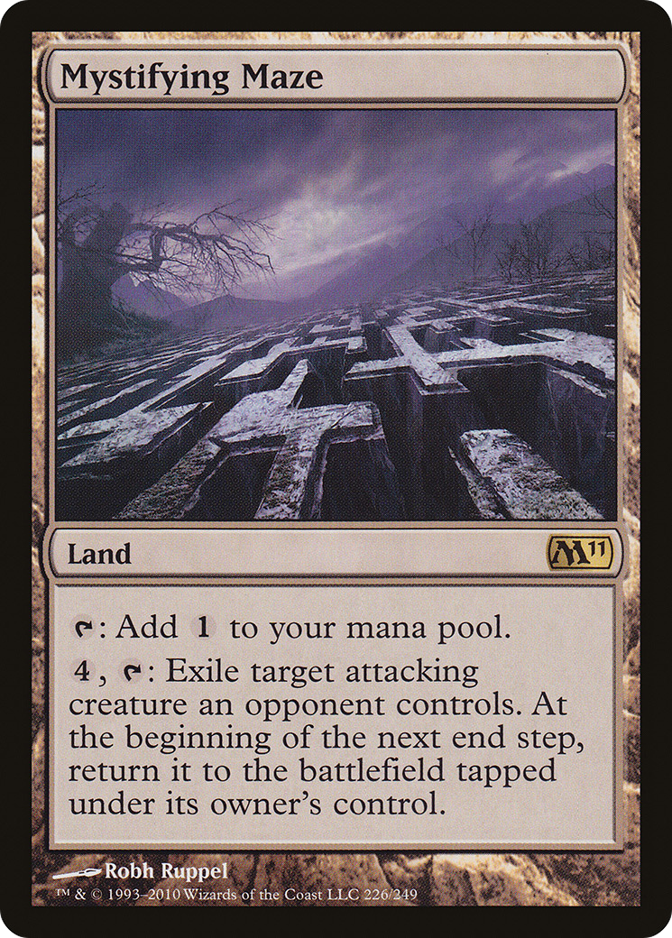 Mystifying Maze [Magic 2011] Foil