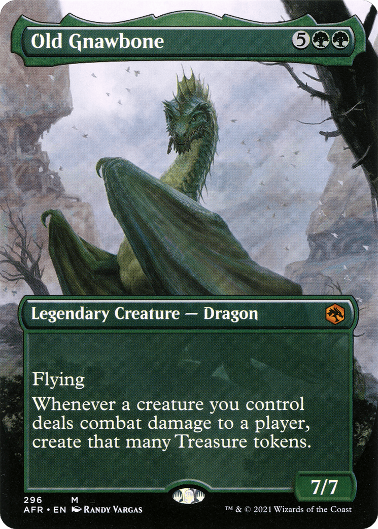 Old Gnawbone (Borderless Alternate Art) [Dungeons & Dragons: Adventures in the Forgotten Realms] Foil