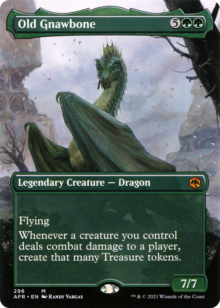 Old Gnawbone (Borderless Alternate Art) [Dungeons & Dragons: Adventures in the Forgotten Realms] Foil