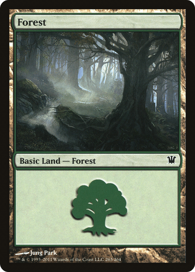 Forest (263) [Innistrad] Foil