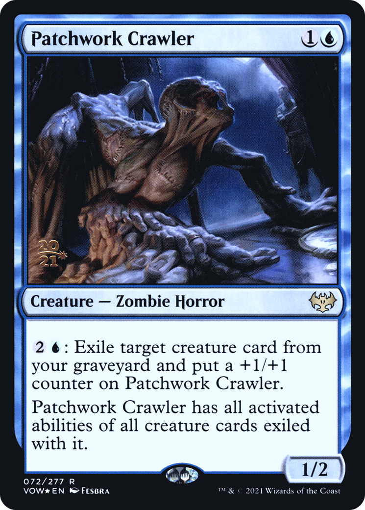 Patchwork Crawler [Innistrad: Crimson Vow Prerelease Promos]