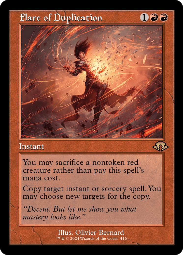 Flare of Duplication (Retro) [Modern Horizons 3] Foil
