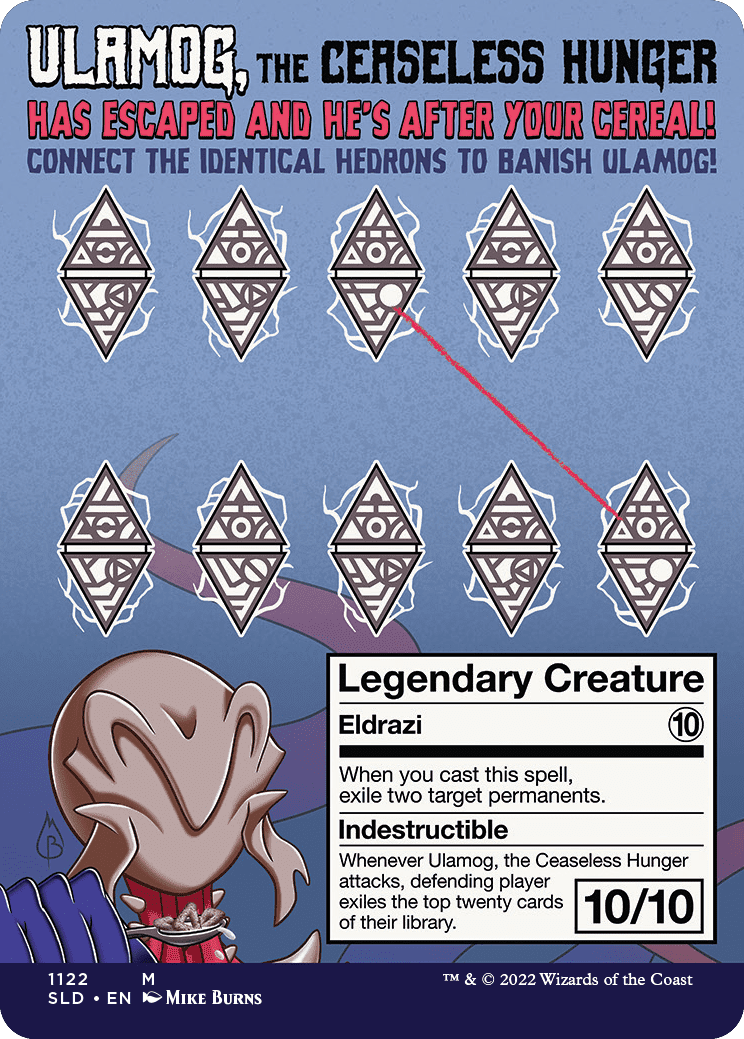 Ulamog, the Ceaseless Hunger (Borderless) [Secret Lair Drop Series] Foil