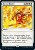Invoke Justice 21p/157 (Promo Pack: Kamigawa: Neon Dynasty) 