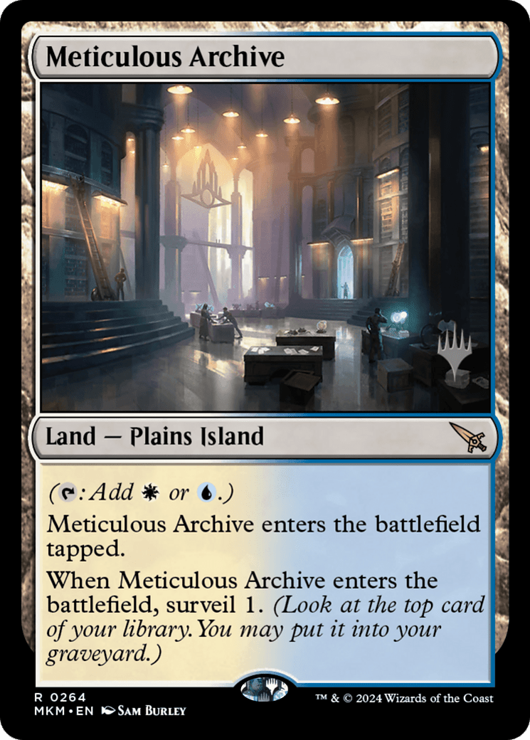 Meticulous Archive (Promo Pack) [Murders at Karlov Manor Promos] Foil