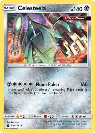 Celesteela  - Reverse Holofoil SM  Celestial Storm - Holo Rare