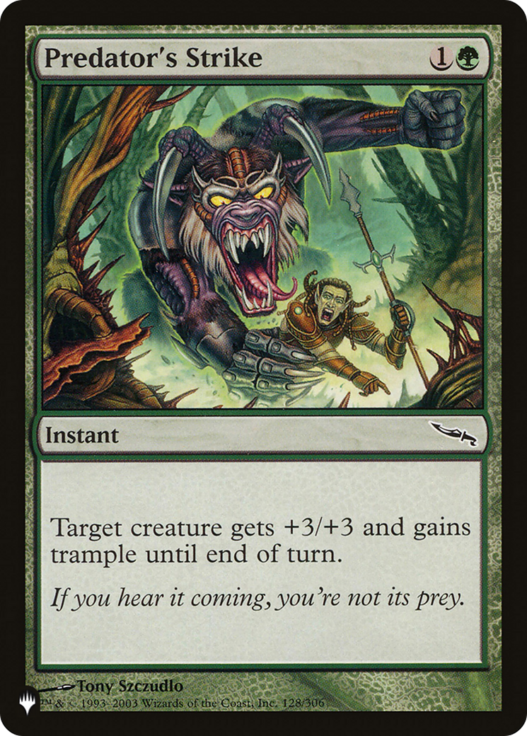 Predator's Strike |  (MRD-128) [The List]