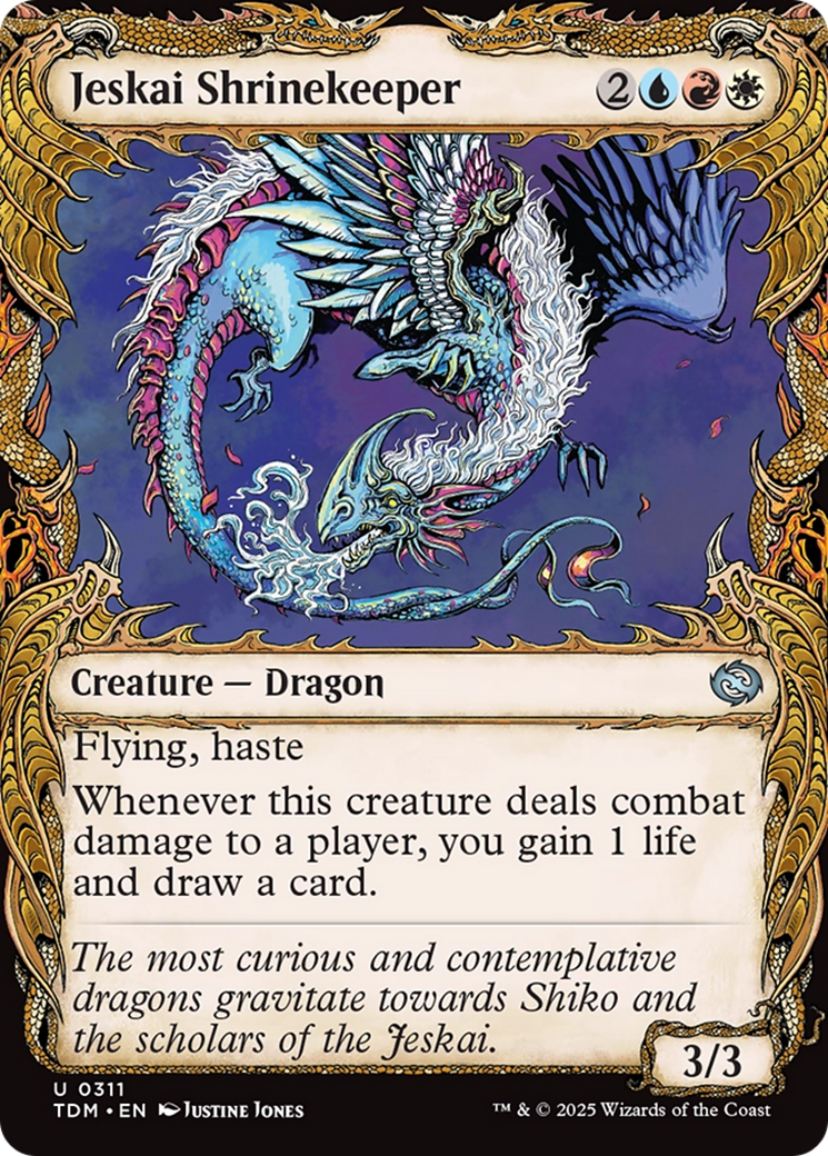 Jeskai Shrinekeeper (Showcase) (311) [Tarkir: Dragonstorm]